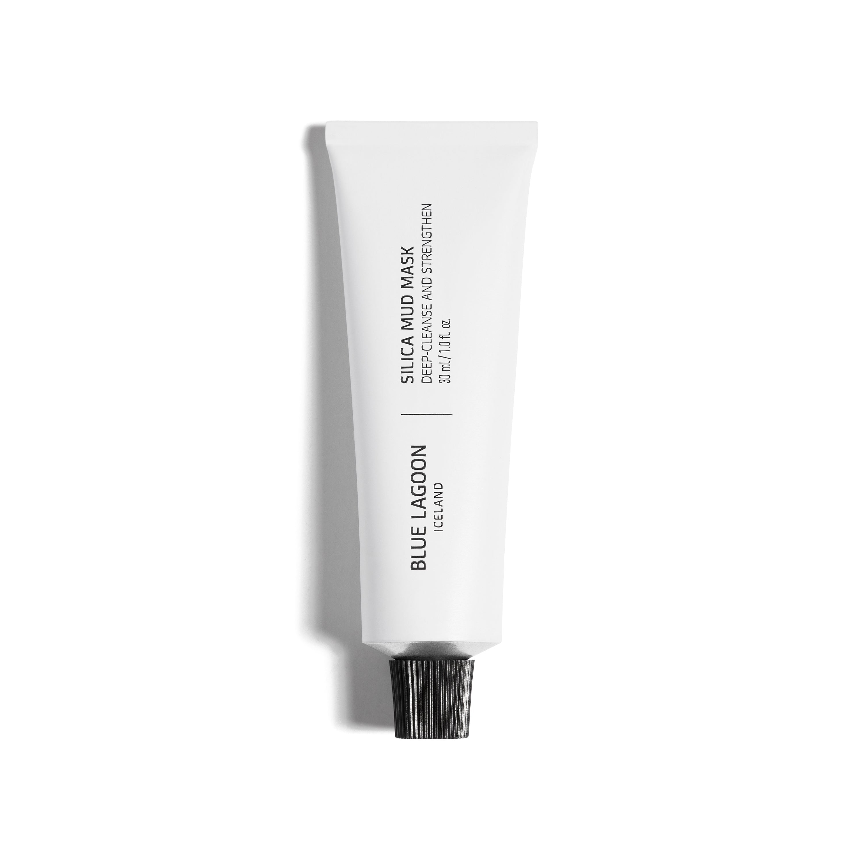 Silica Mud Mask tube 75ml on white background