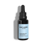 Algae Bioactive Concentrate Face Oil in glass dropper bottle on white background