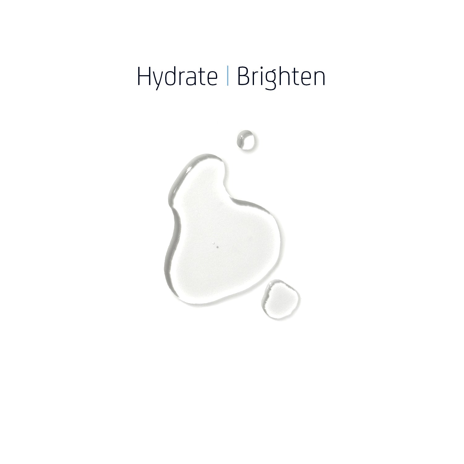 Texture of BL+ The Serum showing clear, lightweight gel-serum consistency