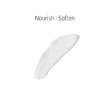 Texture of Conditioner showing creamy formula that nourishes and softens hair.