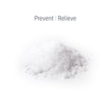 Texture of Mineral Salt showing revitalizing bath salt
