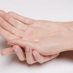 Texture of Silica Purifying Shampoo on the hand showing