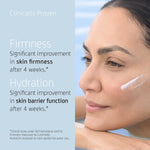 Model with BL+ The Cream Light applied to the face