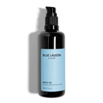Body Oil bottle 100ml on white background